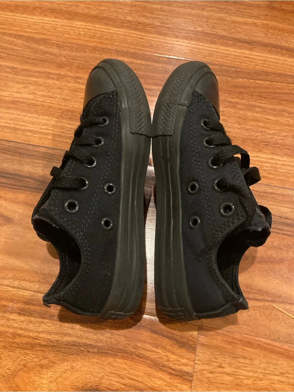 Converse All Star Unisex Kids Low Top Lace-Up Sneakers Black US 11 EU 28 314786F